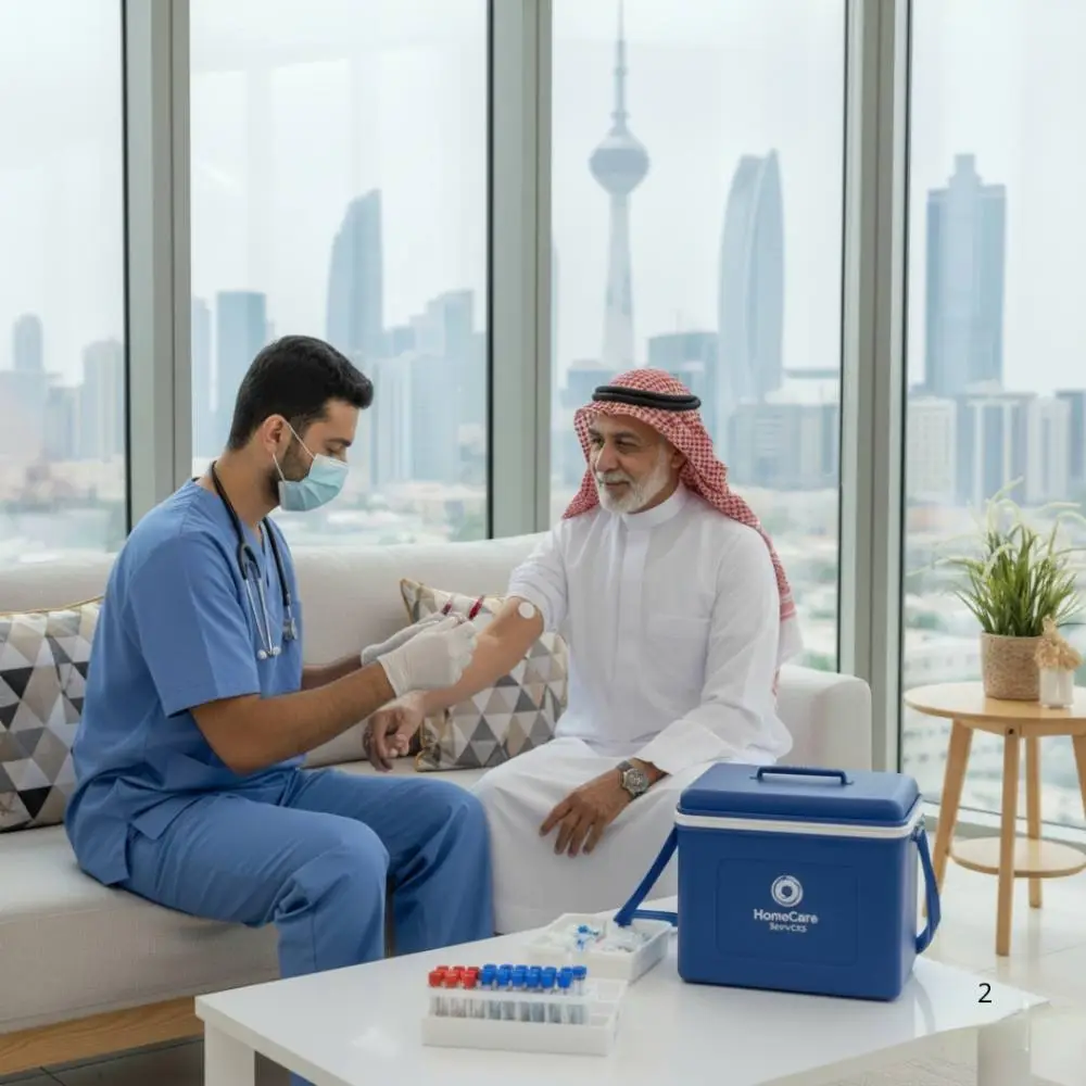تحاليل كبار السن والمسنين بالمنزل